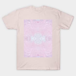 Whirly Swirls in Pink Pattern T-Shirt